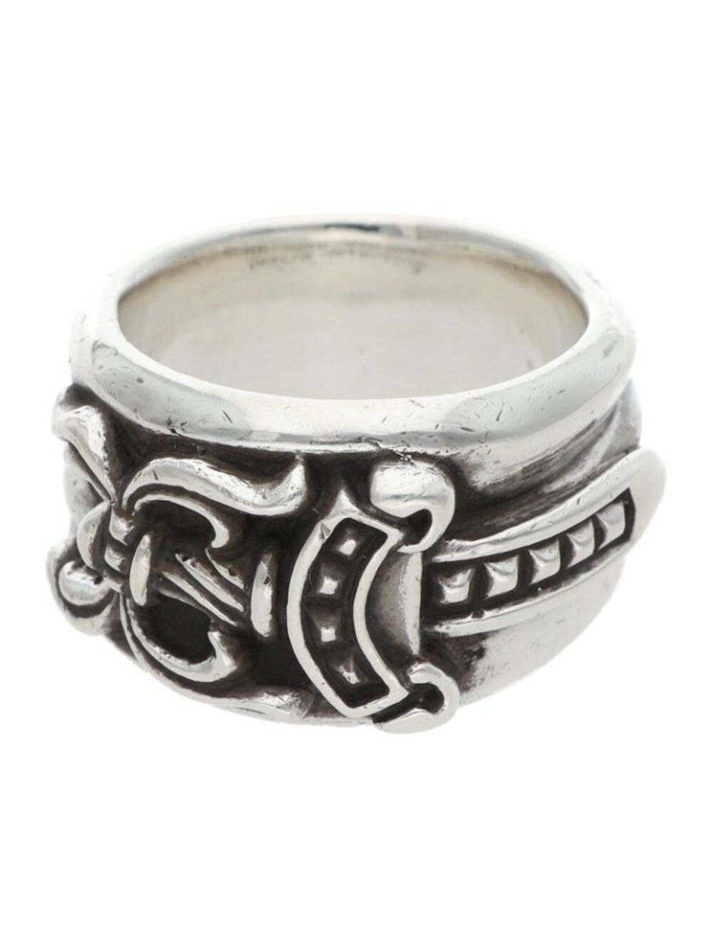 Chrome Hearts Dagger Silver Ring